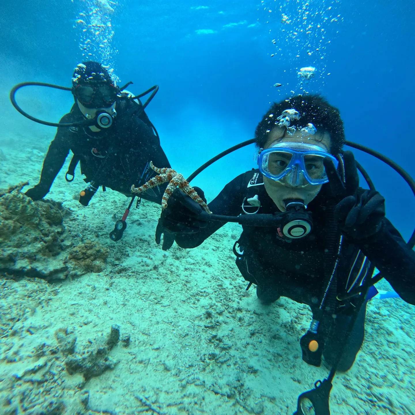 瀬底島ダイビング