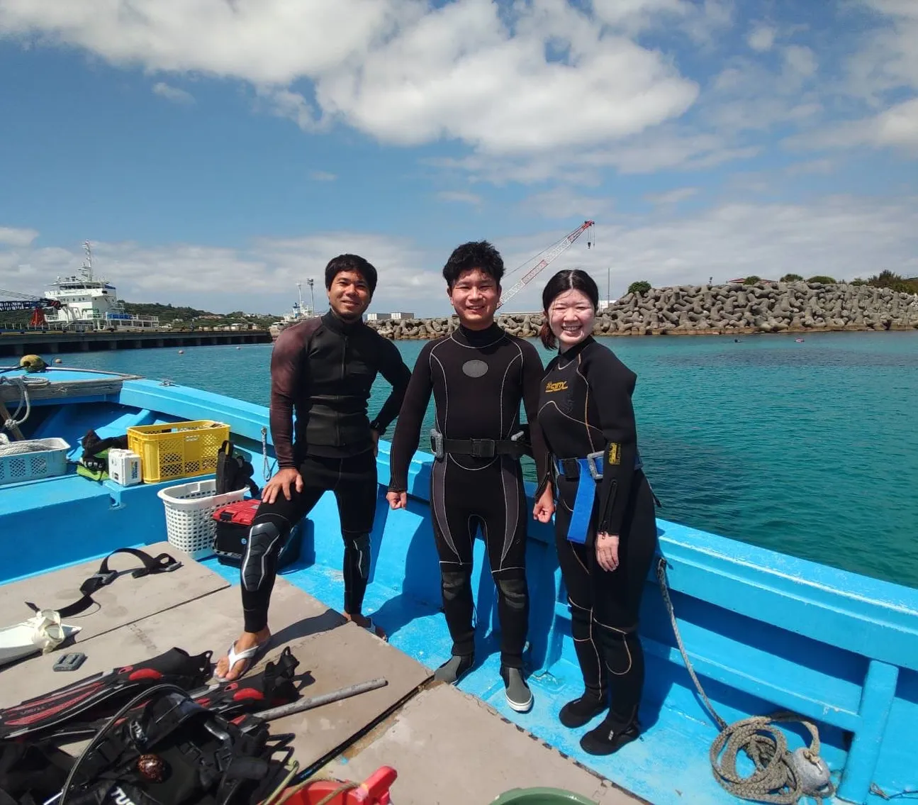 ゴリラチョップ体験ダイビング